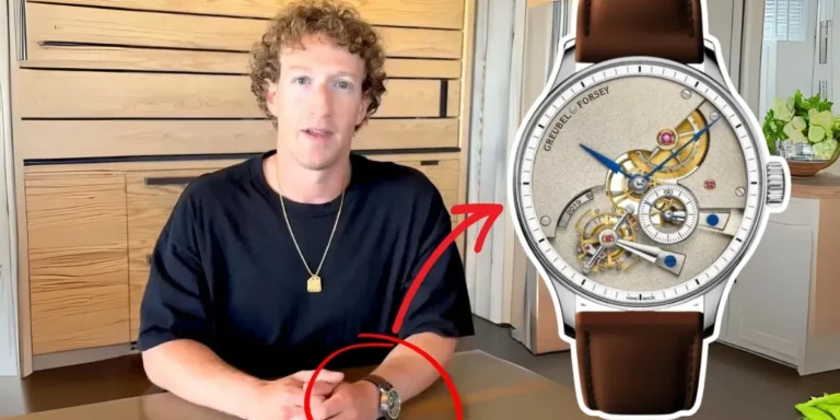 Zuckerberg’in kolundaki saatten sadece 99 tane var