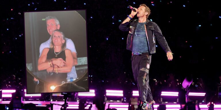 Coldplay konserine damga vuran an