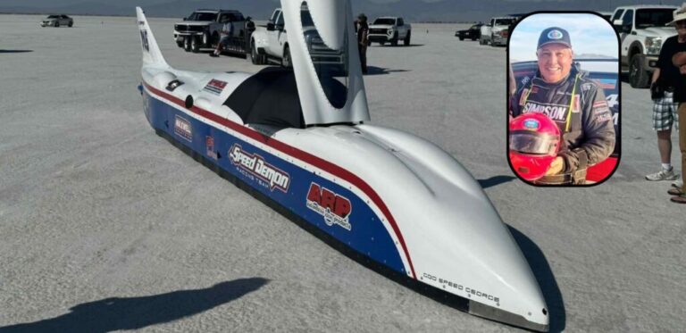 Salt Flats’te hız rekoru denemesi faciayla sonuçlandı