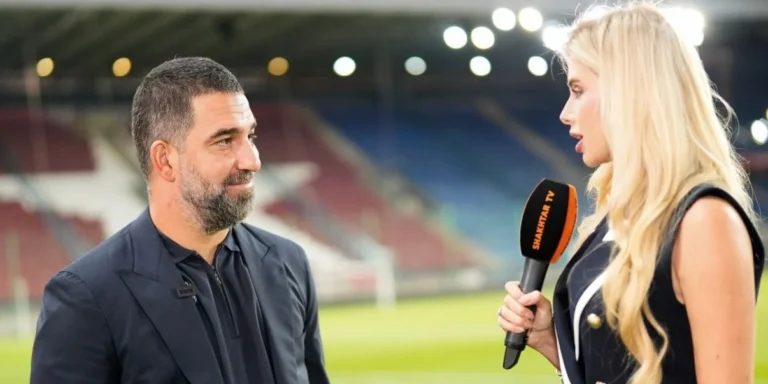 Arda Turan Ukraynalı spikeri bu kez şaşırttı