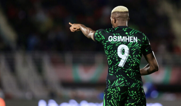 Osimhen, Tunus maçında taraftarı büyüledi
