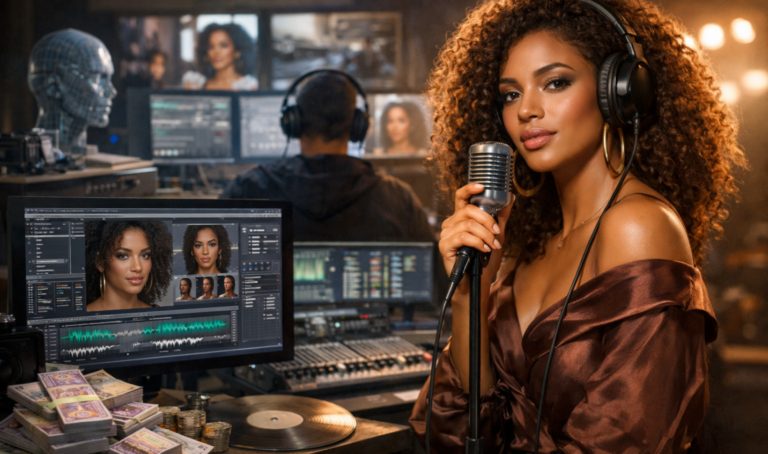 En çok dinlenen şarkıcı sanal çıktı