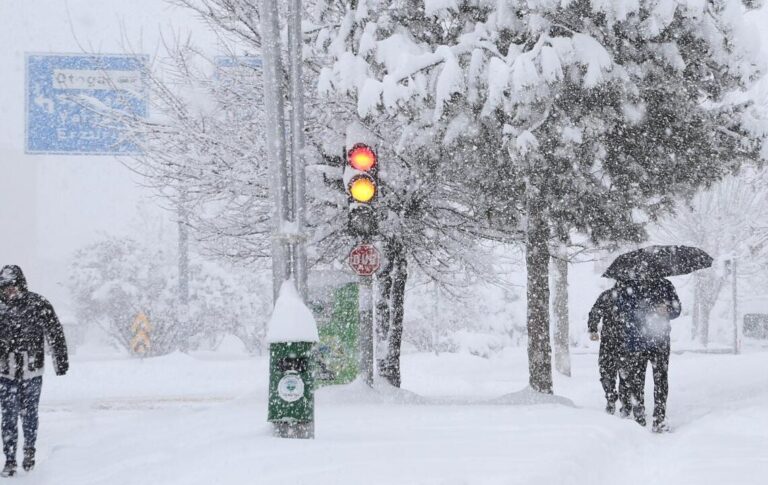 Meteorolojiden kuvvetli sağanak, kar ve fırtına uyarısı