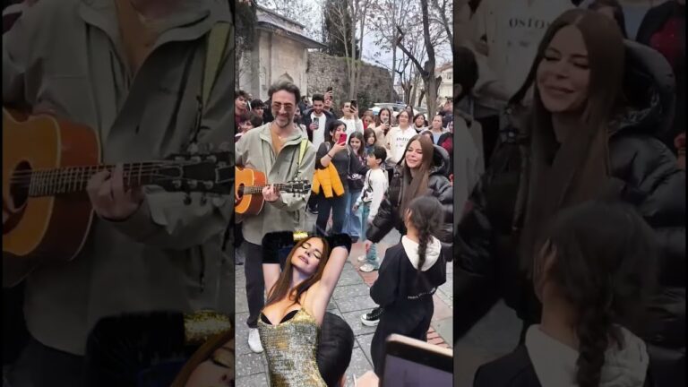 Simge’nin Provası Sokağa Taştı