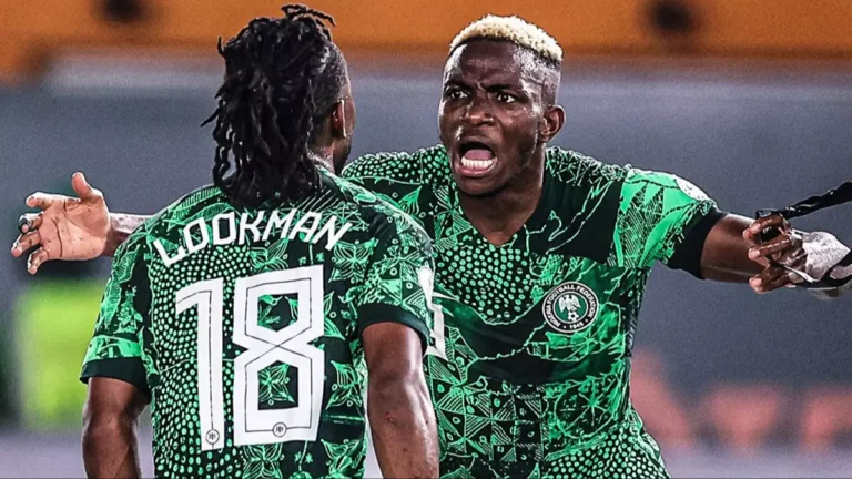 Osimhen ile Lookman maç sırasında tartıştı