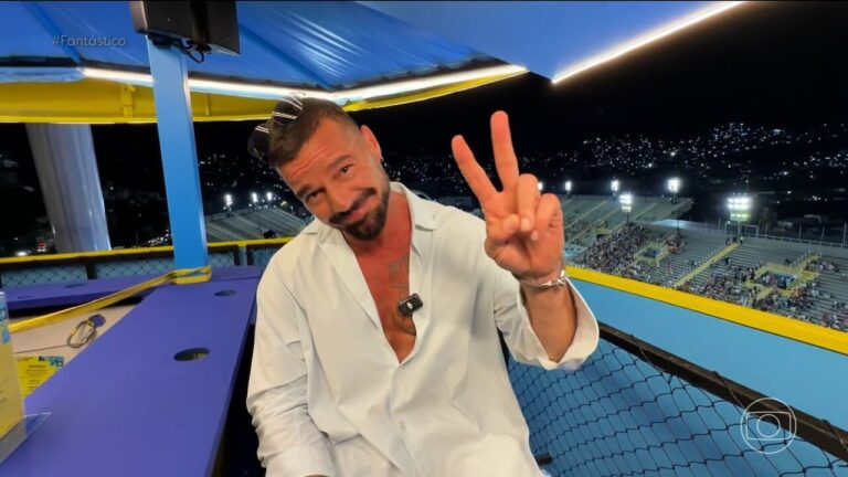 Ricky Martin, Rio Karnavalı’nda samba yaptı