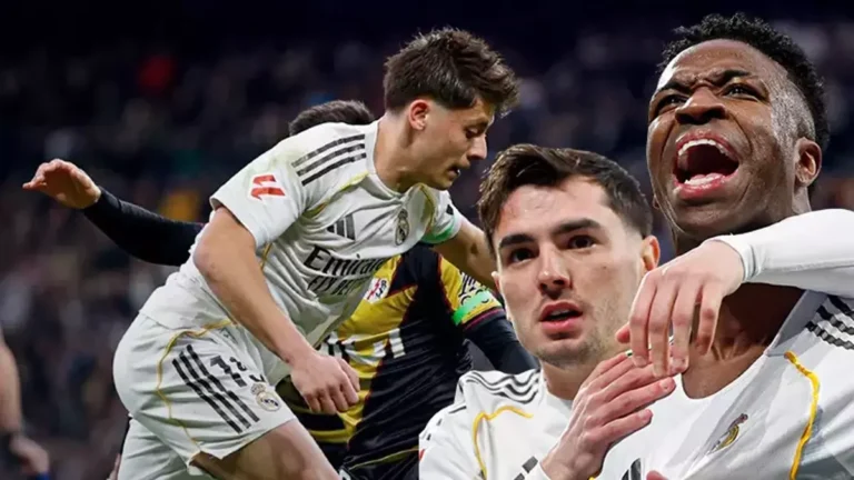 Real Madrid 2-1 Rayo Vallecano: Arda Güler 77 dakika oynadı