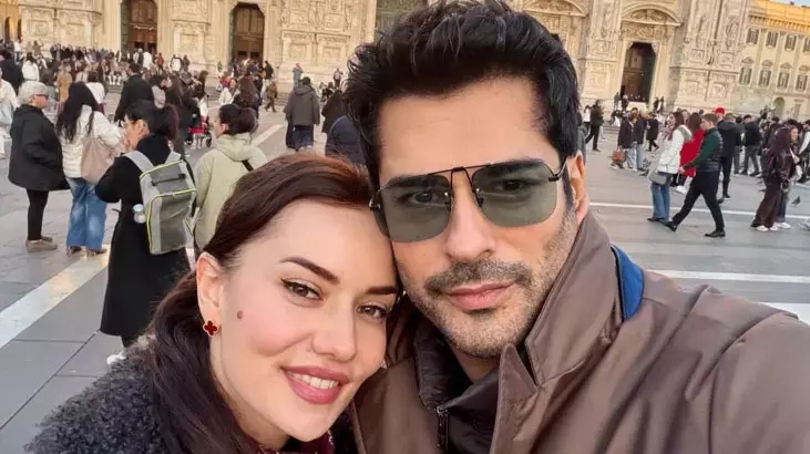 Burak Özçivit ve Fahriye Evcen’den İtalya’da romantik tatil