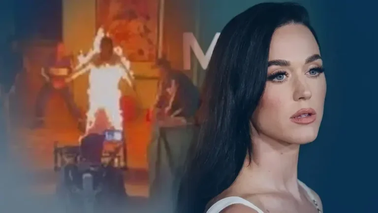 Katy Perry alevlerin ortasında kaldı! Gerçek sonradan ortaya çıktı