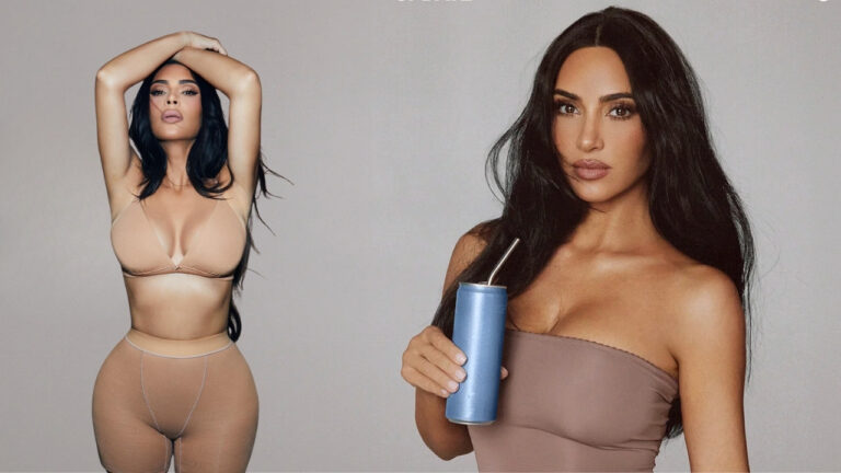 Kim Kardashian reklama doymadı