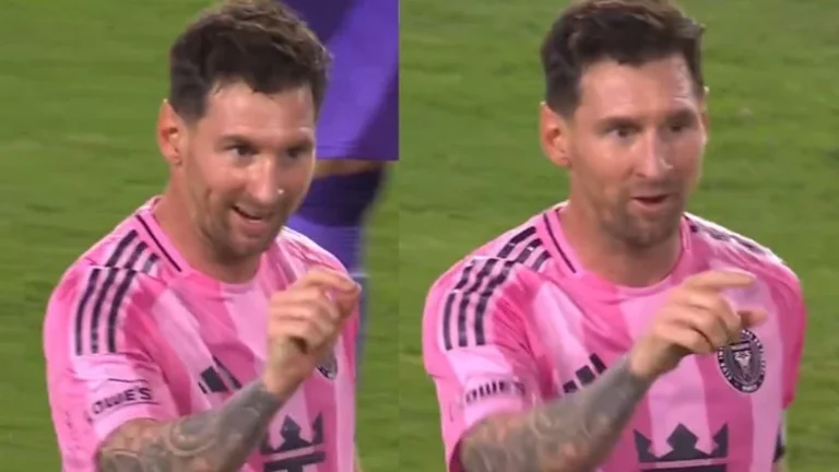 Lionel Messi serbest vuruştan attı, yaptığı hareket olay oldu