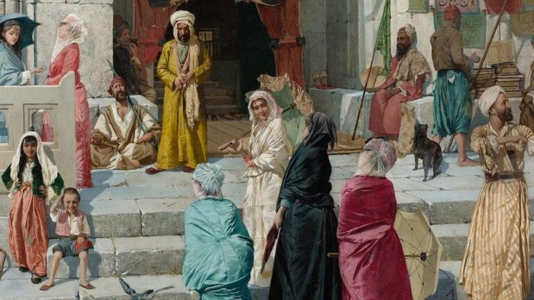 Osman Hamdi Bey’in “Cami Kapısında” tablosu Londra’da satışa çıkıyor