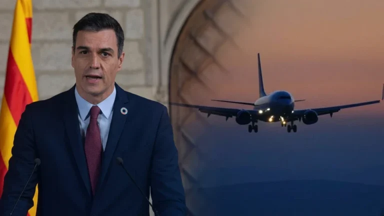 İspanya Başbakanı Sanchez’in uçağı Ankara’ya acil iniş yaptı