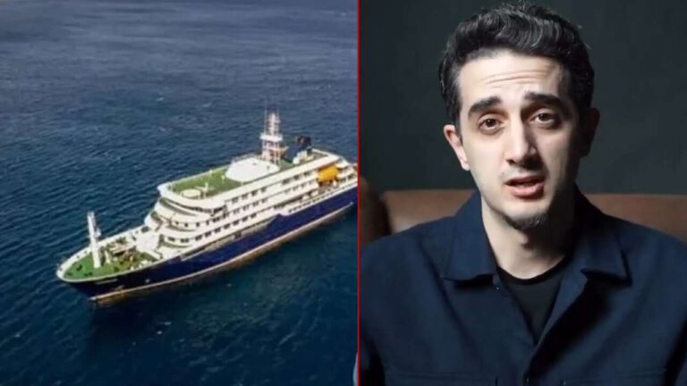 Ünlü YouTuber Ruhi Çenet de ‘ölüm gemisi’ndeymiş