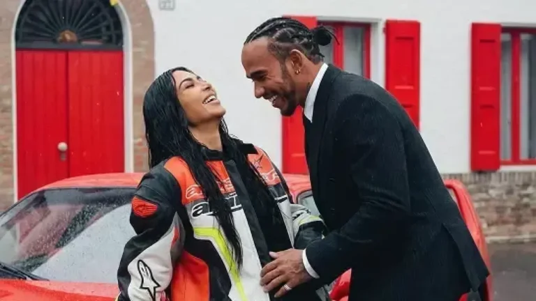 Kim Kardashian ile Lewis Hamilton aşkını gizlemiyor