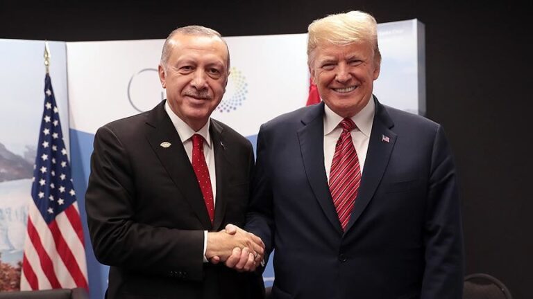 DONALD TRUMP’TAN CUMHURBAŞKANI ERDOĞAN İÇİN DOSTLUK VURGUSU