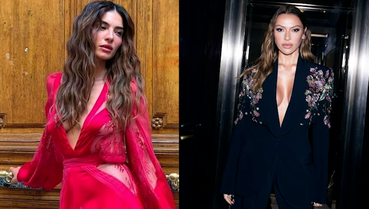 HADİSE VE MELİSA ASLI PAMUK AYNI DEFİLEYE KATILDI