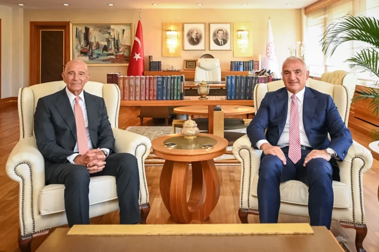 ERSOY İLE BARRACK KÜLTÜR VE TURİZMİ GÖRÜŞTÜ