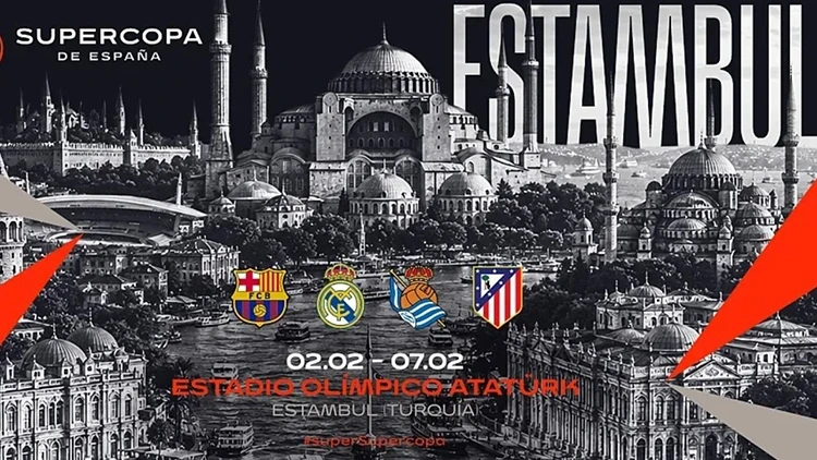 İSPANYA SÜPER KUPASI İSTANBUL’DA OYNANACAK