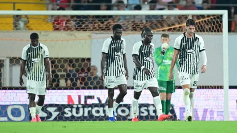 Beşiktaş Alanya’da bu sezon ilk kez kaybetti