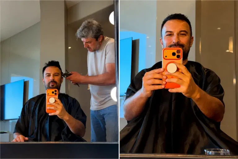 TARKAN HAYRANLARINI DİNLEDİ, SAÇINI KESTİ